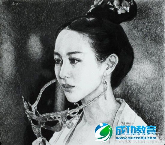 粉丝手绘《武媚娘传奇》钢笔画网友惊艳(图) 