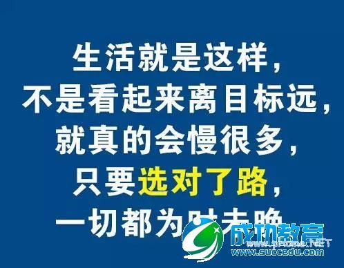 请告诉孩子:人生,并不是两点之间直线最短