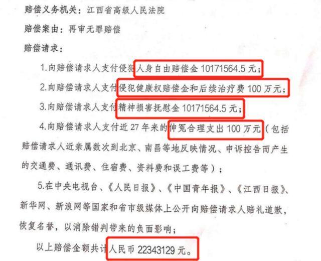 张玉环申请国家赔偿2234余万元 失去自由9778天后,被判无罪释放