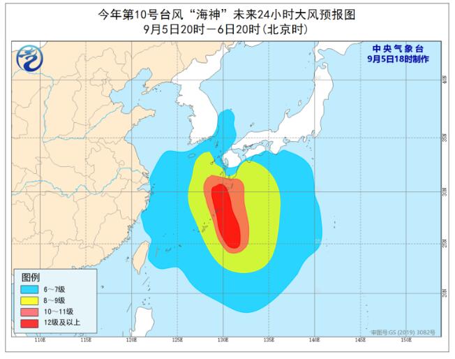 半月内东北地区遇台风三连击 附：第10号台风海神行程表