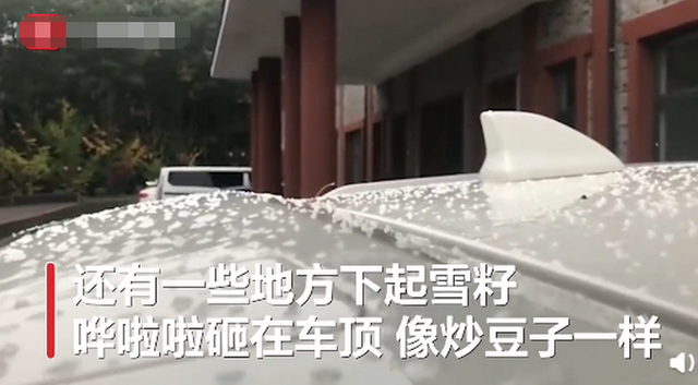 河南金顶楼阁雪花漫舞似古装剧 鹅毛雪片纷纷扰扰