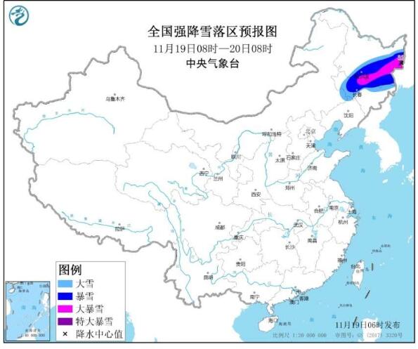 暴雪橙色预警继续！局地新增积雪深度20厘米以上