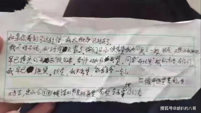 活得太累！小学生留字条后跳楼 孩子都经历了些什么