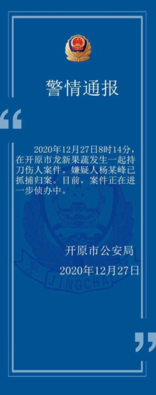 【辽宁男子持刀杀7人】儿子离世、妻子与其离异，对社会不满