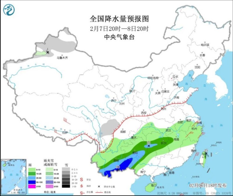 这波降雨有多强？冷空气已经“派货” 南方降雨将持续至春节前