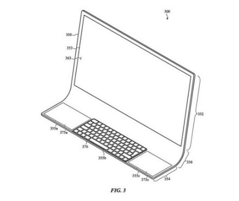 苹果专利展示了可折叠的iMac设计