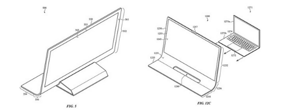苹果专利展示了可折叠的iMac设计