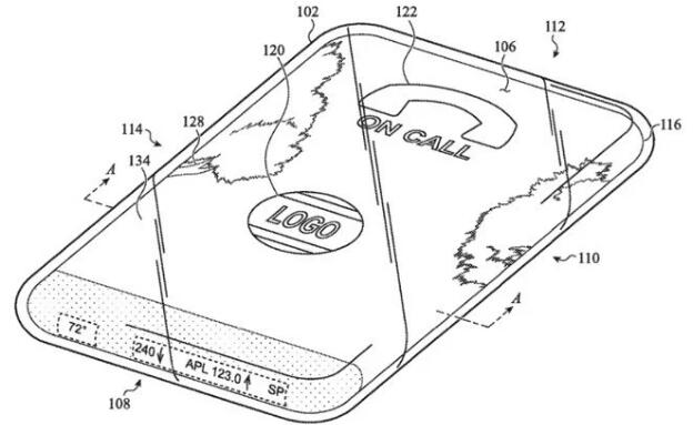 苹果新的专利向我们展示了全玻璃全屏iPhone如何运作