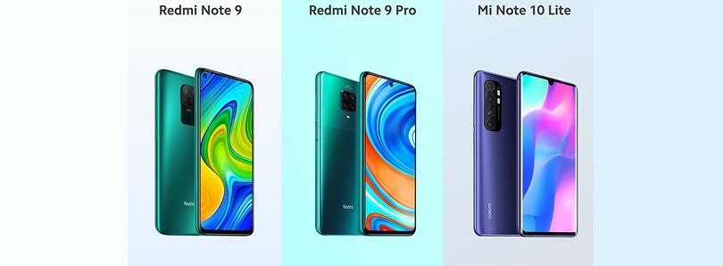 小米与小米Note 10 Lite一起在全球范围内推出了Redmi Note 9系列