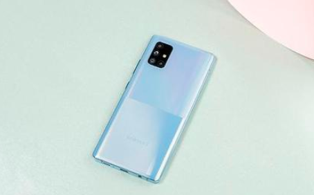 三星的Galaxy A71 5G UW是迄今为止最便宜的5G手机